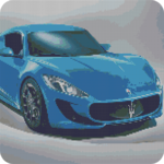 Color By Number Cars Sandbox Coloring Pixel Art for PC