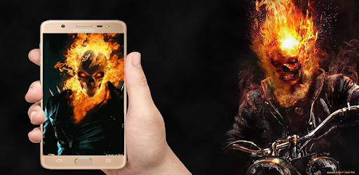 live wallpaper of ghost rider 2018 PC screenshot