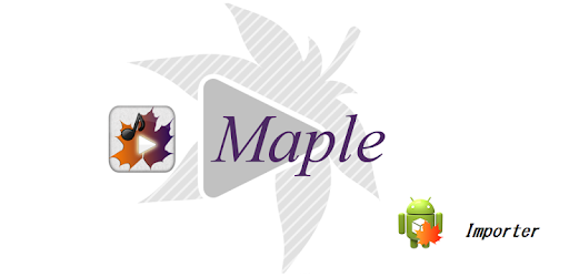 Maple Importer PC screenshot Maple Importer PC screenshot