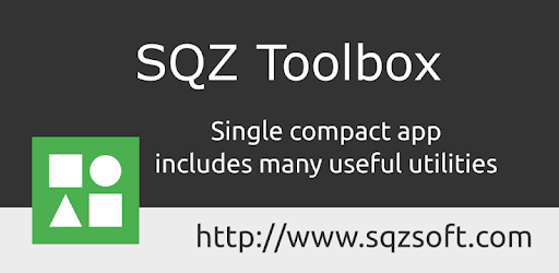 SQZ Toolbox PC screenshot