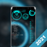 Futuristic Launcher -- Aris Hacker Theme icon