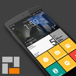 Square Home 3 - Launcher : Windows style icon