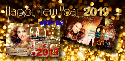 2019 New Year Photo Frames - New Year Wishes 2019 PC screenshot