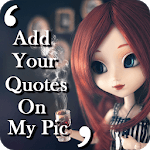 quotes on my pic & quotes app icon