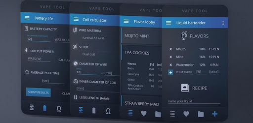Vape Tool PC screenshot Vape Tool PC screenshot