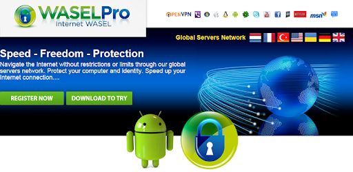 VPN WASEL Pro PC screenshot