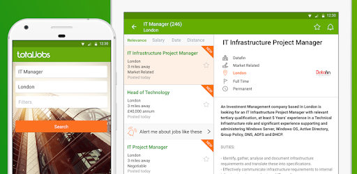 Totaljobs - Search for the top UK jobs online PC screenshot