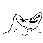Brainlet Meme stickers WAStickerApps icon