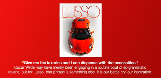 Lusso - Luxury Men's Magazine for PC - Free Download & Install on ...