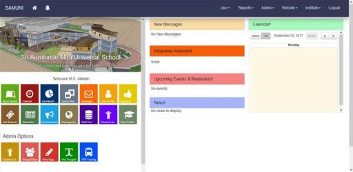 SAMUNE  Sri Aurobindo Mira Universal School PC screenshot