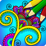 Magic Mandala Coloring Book for PC