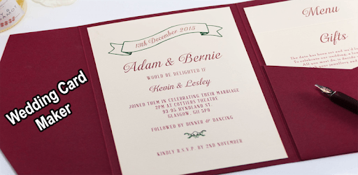 Wedding invitation card maker 2019 PC screenshot
