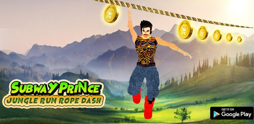 Subway Prince Jungle Run: Rope Dash PC screenshot