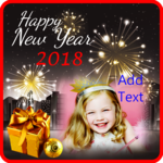 New Year 2018 Photo Frames for PC