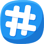 Hashtags for promotion icon