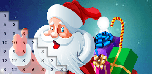 Santa Claus Pixel Art: Christmas Color By Number PC screenshot