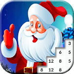 Santa Claus Pixel Art: Christmas Color By Number for PC