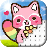 Kawaii Color by Number: Kawaii Pixel Art icon