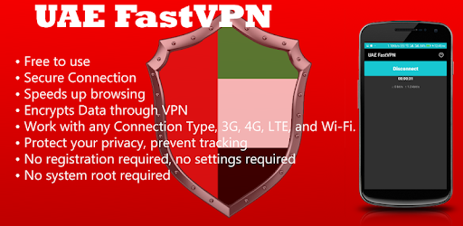 UAE FastVPN - Free Unlimited Secured Unblocked VPN PC screenshot