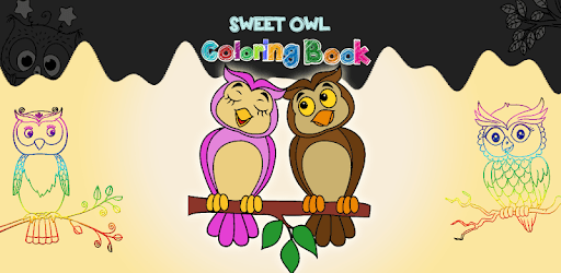 Sweet Owl Coloring Book PC screenshot