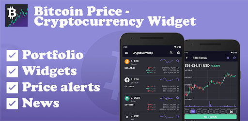 Bitcoin price - Cryptocurrency widget PC screenshot Bitcoin price - Cryptocurrency widget PC screenshot