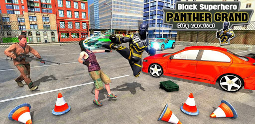 Black Superhero Panther Grand City Survival PC screenshot