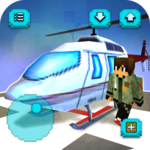 Helicopter Craft: Flying & Crafting Game 2018 icon