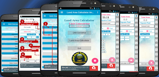 Land Area Calculator Unit Convertor Indian Units PC screenshot Land Area Calculator Unit Convertor Indian Units PC screenshot