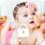 Sweet Baby Girl Lock Screen for PC