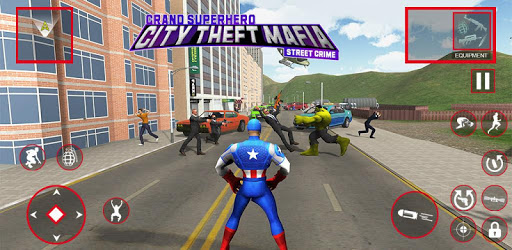 Grand Superhero City Theft Mafia Street Crime PC screenshot
