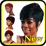 Black Women Short Haircut icon