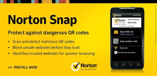 Norton Snap qr code reader PC screenshot