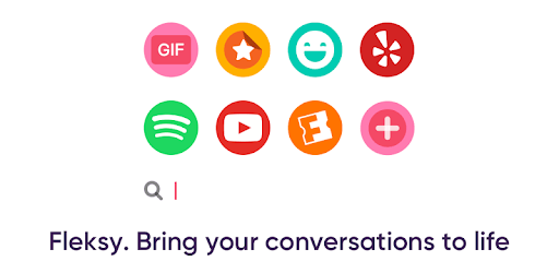 Fleksy - Emoji & GIF keyboard app PC screenshot