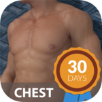 Bigger Chest In 30 Days - Chest Workouts icon