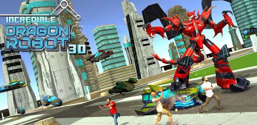 Incredible Dragon Robot 3D PC screenshot