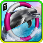 Dolphin Racing 3D icon