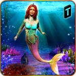 Cute Mermaid Simulator 3D icon