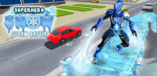 Superhero Frost Man City Rescue: Snowstorm Game PC screenshot