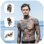 Tattoo on my photo-Tatoo maker,Tattoo my photo app icon