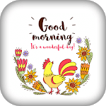 Good Morning Wallpaper With Name And Emojis for PC