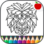 Animal Mandalas Coloring Book - Geometric Coloring for PC