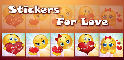Love chat stickers PC screenshot