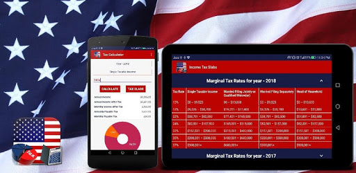 Income Tax Calculator USA (America) 2018 - 2008 PC screenshot