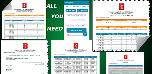 E2PDF - SMS Backup,Contact, TrueCaller,Wish Backup PC screenshot