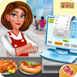 High School Cafe Cashier Girl - Kids Game icon
