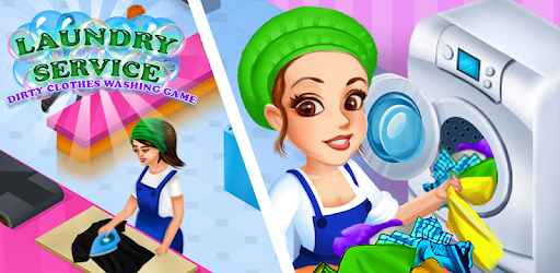 Laundry Service Dirty Clothes Washing Game PC screenshot