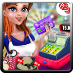Shopping Mall Cashier Girl - Cash Register Games icon