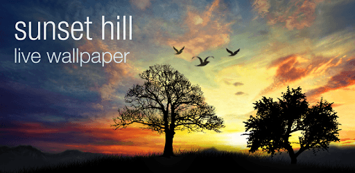 Sunset Hill Free LiveWallpaper PC screenshot