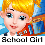 School Girl Daycare Routine - Playground Activity icon