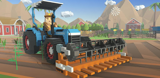 Blocky Farm: Corn Professional PC screenshot